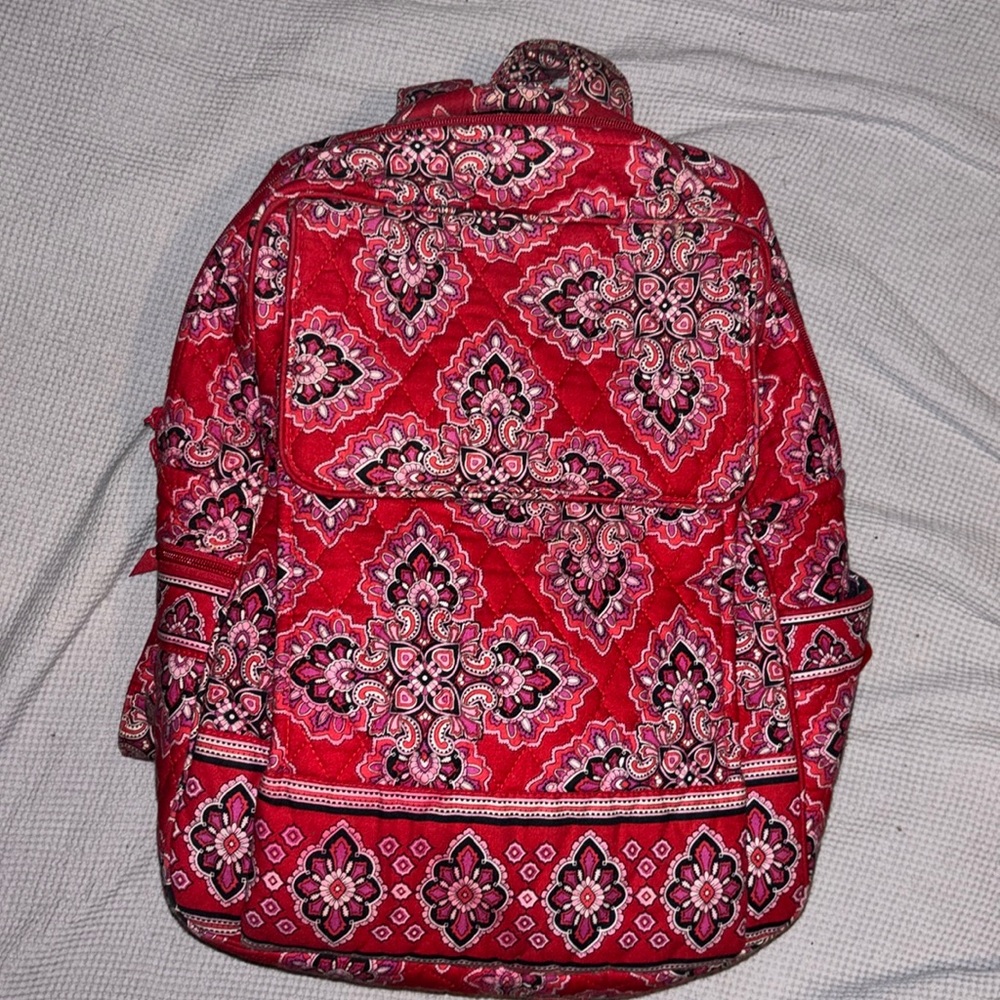 Vera Bradley backpack in Frankly Scarlet